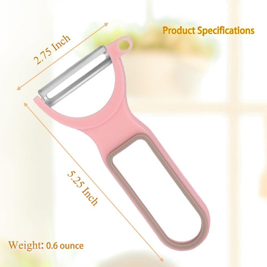 Ultra Sharp Peeler, Vegetable Peeler, Fruit Peeling Blade, Pink