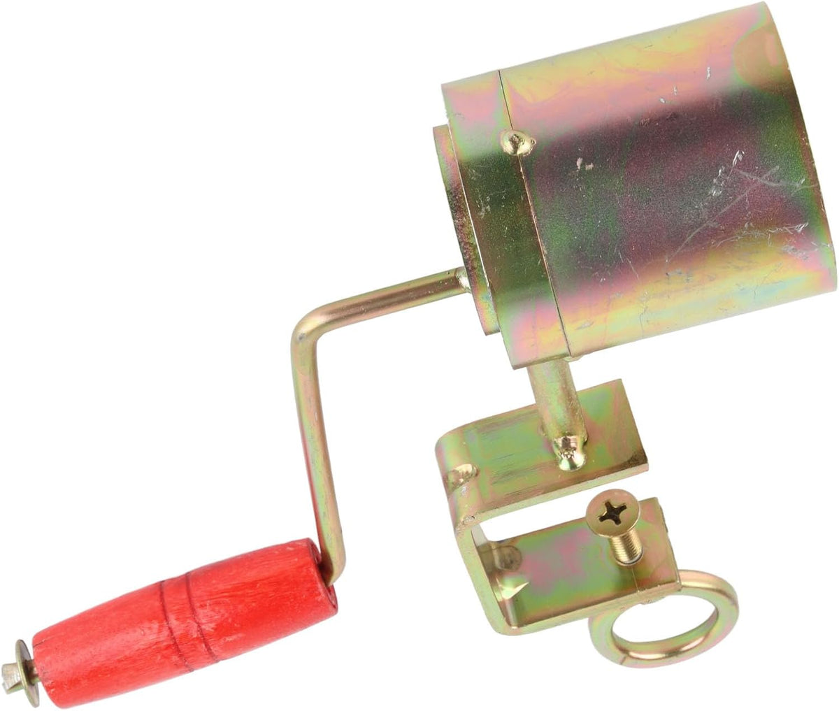 Hand Crank Corn Sheller Efficient Peeling Tool Firm Clamping Long Life Iron Material for Farms and Home