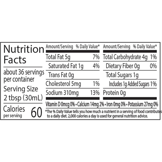 Original Ranch Light Topping and Dressing, Gluten Free, 36 Ounce Bottle (Package May Vary)