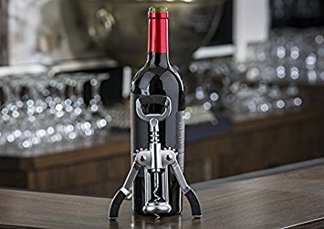Stainless Steel Winged Corkscrew