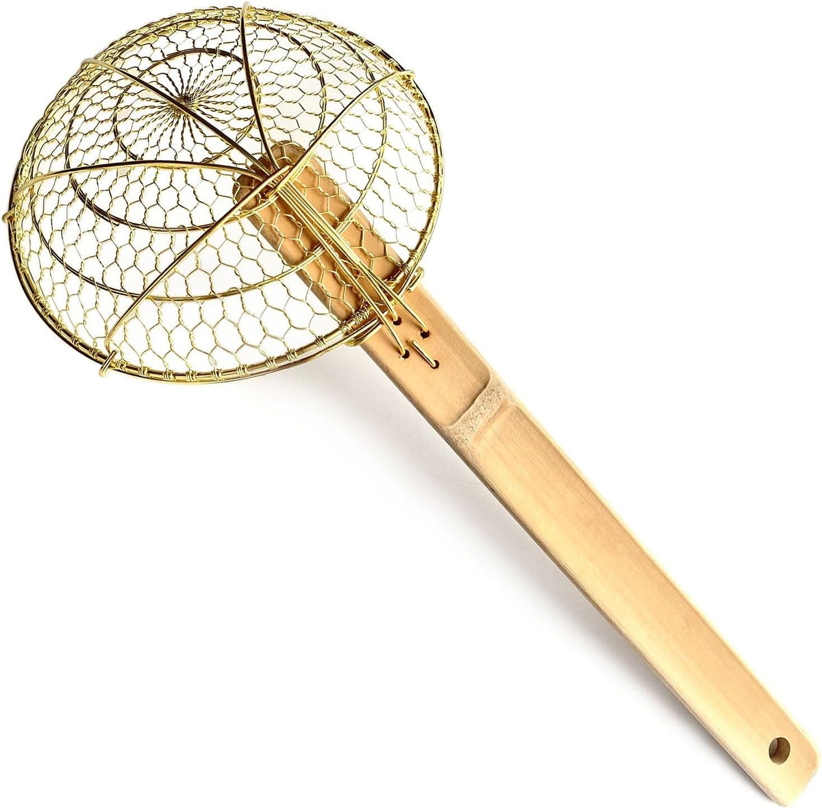 4" Round Brass Spider Strainer