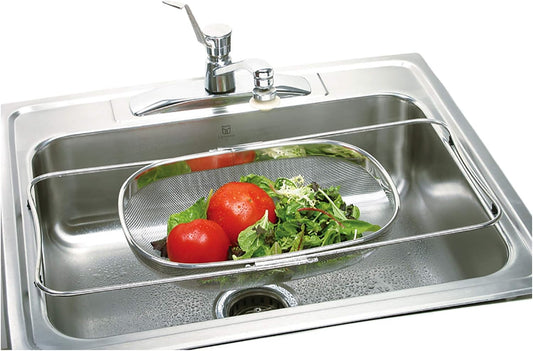 Stainless Steel Over-Sink Strainer