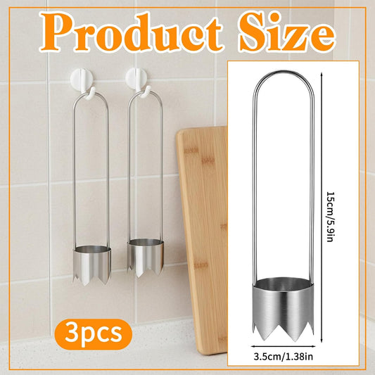 3 PCS Corer Tool, Stainless Steel Pepper Seed Corer Remover Multifunctional Fruit And Vegetable Core Remover Kitchen Gadget for Pepper Pineapple Pear Vegetable Cores