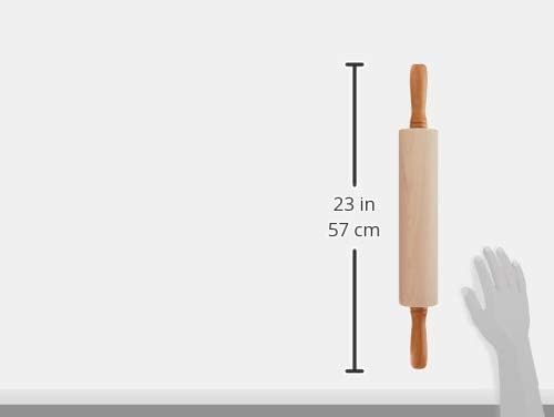 12-Inch-by-2-3/4-Inch Maple Wood Medium Gourmet Rolling Pin