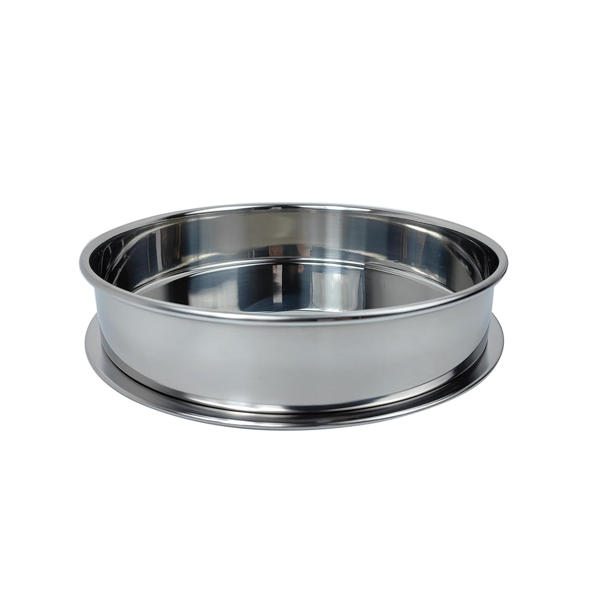 60 Mesh Lab Sieves 8" Diameter 304 Stainless Steel Wire Cloth Test Sieve for Industrial Laboratory Home