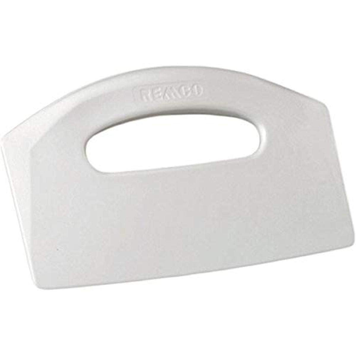 Bench Scraper,Poly,White,8 1/2 x 5 In 69605-1 Each