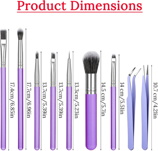 16 PCS Fondant Tools Cake Decorating Brushes Tool Set, Food Paint Brush Include Cookie Pastry Brushes Baking Brush Needles Sugar Stir Needles Elbow and Straight Tweezers for Cake Fondant Decor Supplie