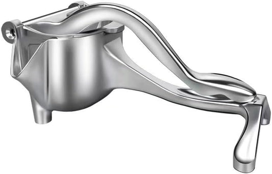 Manual Fruit Juicer Aluminum Alloy Manual Juicer Lemon Squeezer Hand Press Manual Juice Extractor Machine Lemon Press Squeezer Portable Manual Juicer Orange Simple Extractor Tool