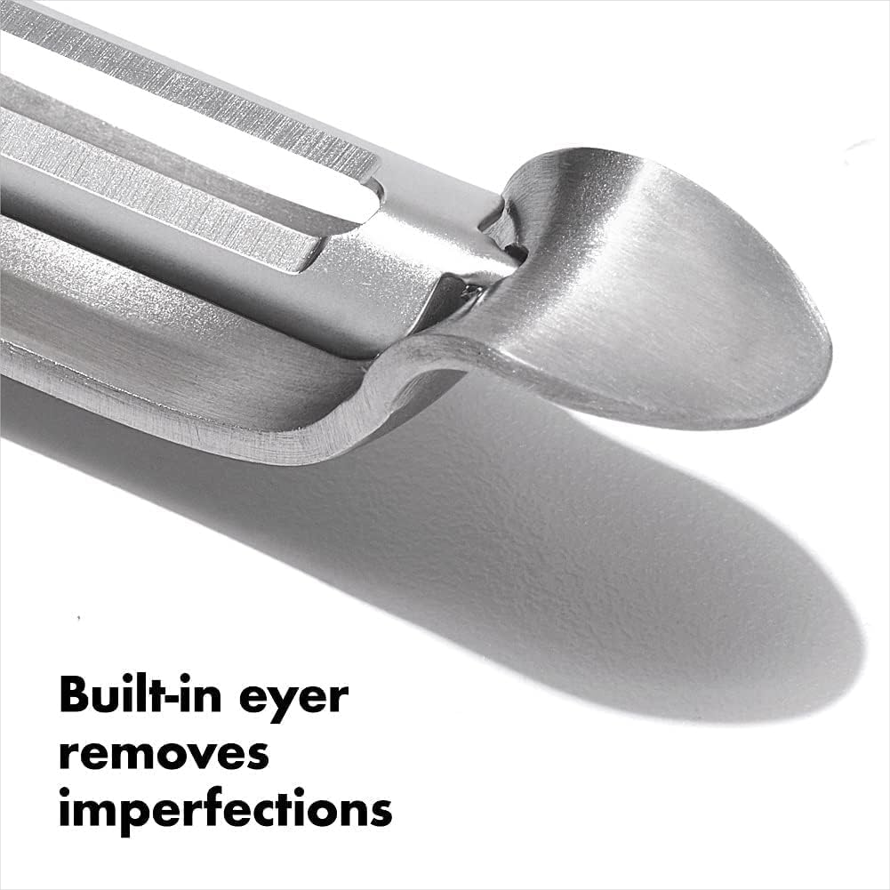 Steel Swivel Peeler for Fruits Apple & Potato Vegetables, Pack of 2
