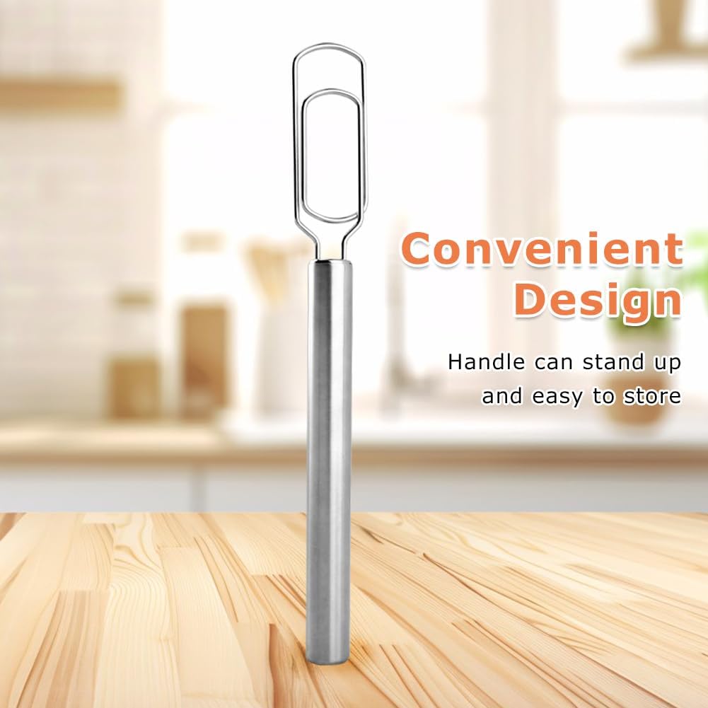 Dough Whisk for Sourdough Starter,Stainless Steel Whisk Flat Dough Hook