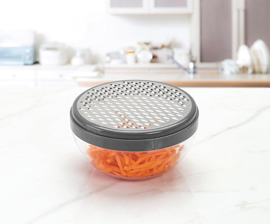 Joie 3 in 1 Prep Blade Ball to Slice, Spiralize, and Grate Veggies, Stainless Steel, 1 Count