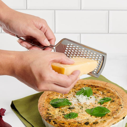 Lemon Zester Grater 2 Piece Suit,Stainless Steel Cheese Grater,Kitchen Fine Grinder for Parmesan Cheese Ginger Garlic Nutmeg Chocolate Vegetables Fruits