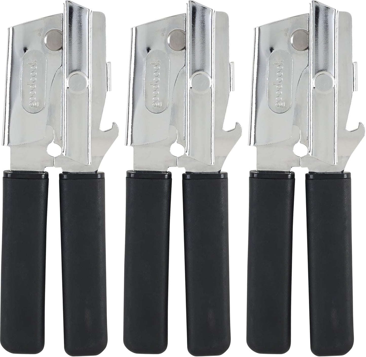 Everyday Classic Can Opener, High Carbon Stainless Steel Blade, Heavy Duty with Soft Grip Handles, Manual Kitchen Tool for All Can Sizes