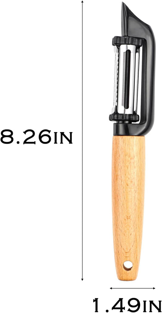 Vegetable Peeler Stainless Steel Potato Peeler,3 In 1 I-Shaped Peeler | Kitchen Peeler for Cucumber Veggie Carrot Fruit