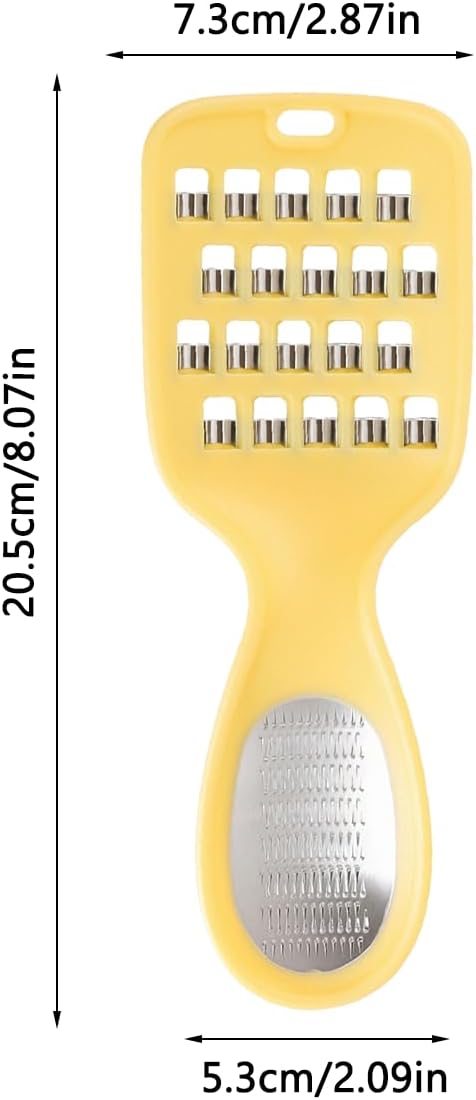 2-in-1 Ginger Grater & Vegetable Slicer–Kitchen Grater for Shredding,Slicing,and Grinding Garlic Ginger Veggies|Ultimate Kitchen Gadget for Effortless Meal Prep