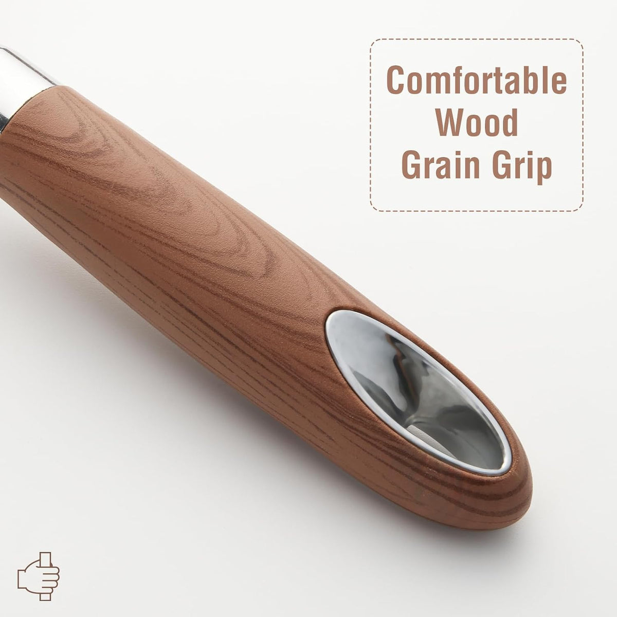 Premium Stainless Steel Multifunctional Kitchen Fruit and Vegetable Peeler with Natural Wood Handle,Ultra Sharp Strong Blade - 2 PCS