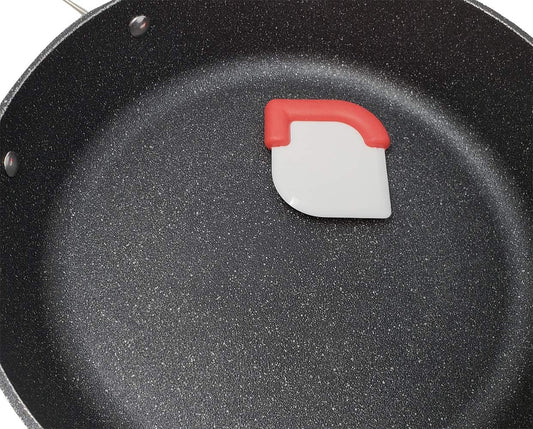 Premium Pan | Skillet Scraper Dish, Pastry, Cake & Dough Scraper Tool (3 Pack) Assorted Colors dough scraper pastry scraper