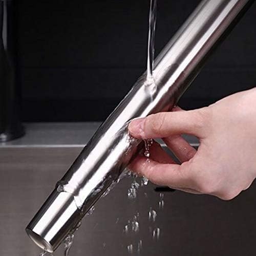 Smooth Seamless Stainless Steel Rolling Pin, 12.8 Inch