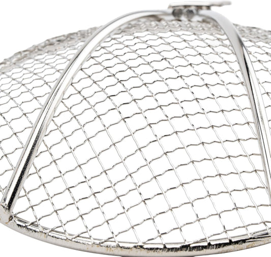 Round Wire Skimmer, 9-Inch, Nickel