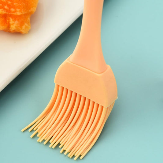 Silicone Oil Brush 4PCS Household Pouring Pastry Brush with Removable Head for Kitchen Cooking Baking Grilling Sauce Butter Marinade Blue Gray Pink Apricot