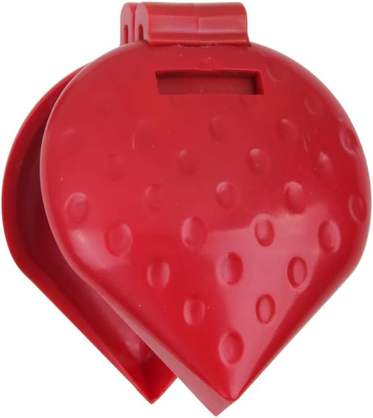 Berry Biter - Strawberry Huller Slicer, Remove Stems and Leaves with this Strawberry Corer/Cutting Gadget