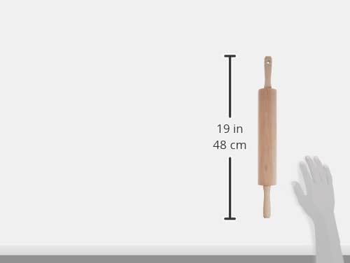 BRP-1 10-1/2-Inch by 2-1/8-Inch Maple Bakers Rolling Pin