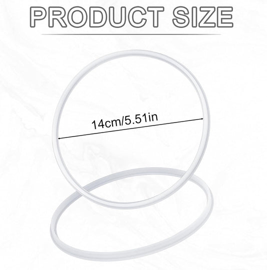2 Pcs Salad Spinner Gaskets, Silicone BPA Free Replacement Gaskets Compatible with OXO Good Grips Salad Spinner Fruit Washer Vegetable Cleaner