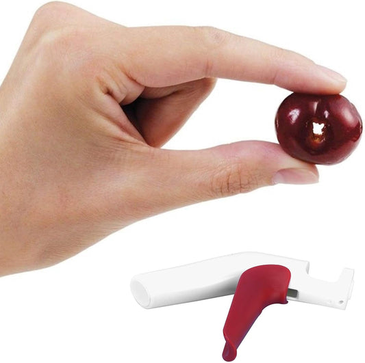 Cherry Pitter, Multi Handheld Cherry Core Remover, Olive Stone Remover, Ergonomic Cherry Seed Remover Hand Removing Tool, Easy to Use & Dishwasher for One Handed Manipulation