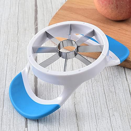 1 Apple Slicer Corer Divider 8 Blade-Easy Grip Apple Cutter With Stainless Steel- Fast Usage Apple Corer And Slicer Tool medium size 7"X4.2"