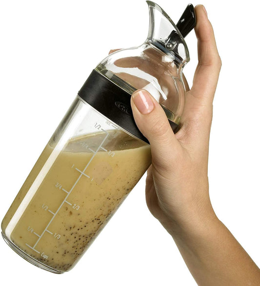 Good Grips Salad Dressing Shaker, Black (2 Pack)
