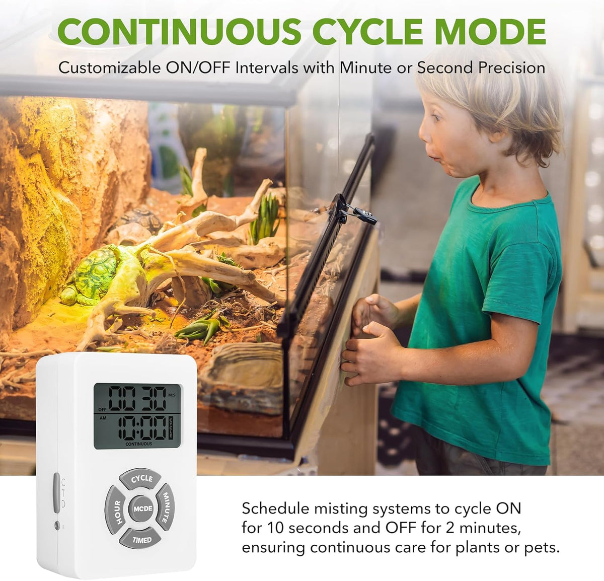 7-Day Heavy Duty Digital Timer with Dual Outlet, LCD Display, 3-Prong Programmable Design, for Lights, Fans, Coffee Machine, Home, Kitchen, Office, Indoor Use, 125V 15A 1875W