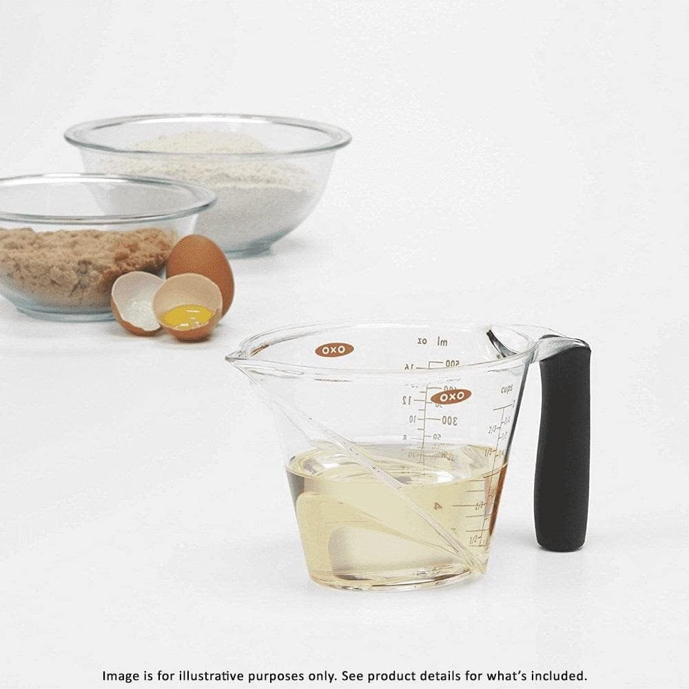 1 Litre Angled Measuring Jug, Transparent