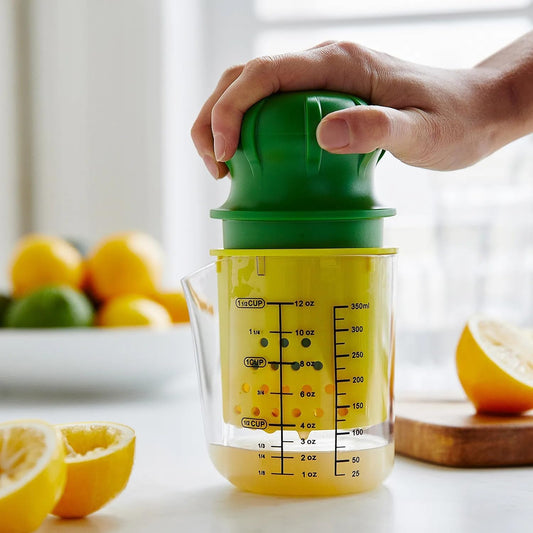 Twist Action Lemon & Lime Juicer, Clear