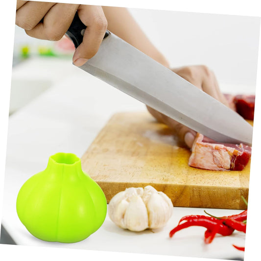 Silicone Garlic Peeler Tube Portable Garlic Skin Remover Tool No Waste Design Lightweight Kitchen Accessory Safe Daily Use