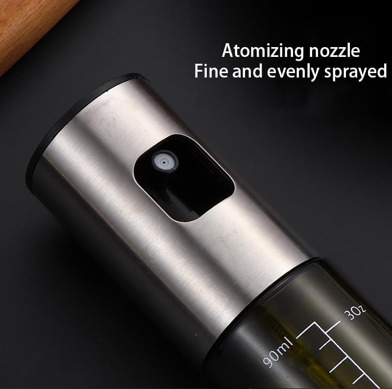 Oil Sprayer for Cooking,100ml Olive Oil Spritzer,Oil Sprayer for Air Fryer, Salad,BBQ,Roasting