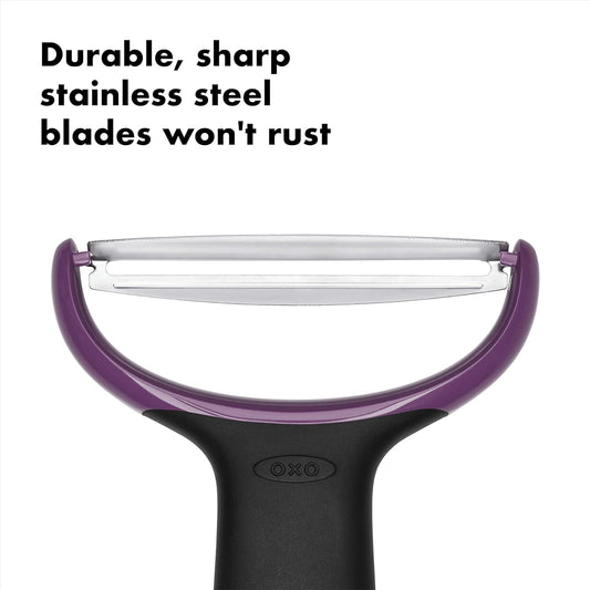 Good Grips Large Vegetable Y Prep Peeler, Black