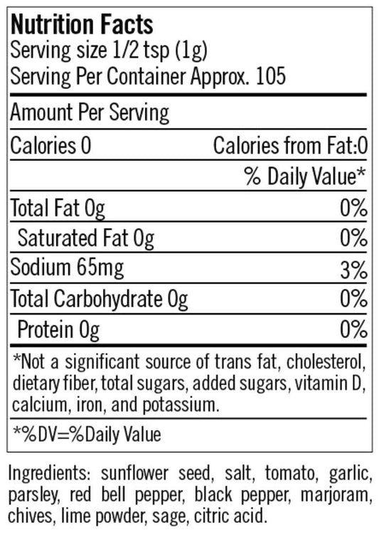Salad Spectacular Seasoning Blend - Great for Salad Dressing Mix, Asian Stir Fry, Vegetables - 12 Herbs & Spices - 5.5 oz