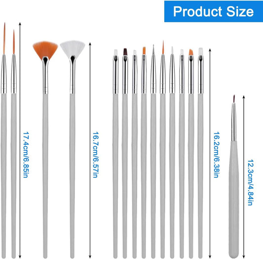 30 Pcs Cake Decorating Brushes Food Safe Paint Brushes Multiple Function Fondant Brush Cookie Brush DIY Tool Set Icing Pastry Brushs for Painting Baking (Black, White)