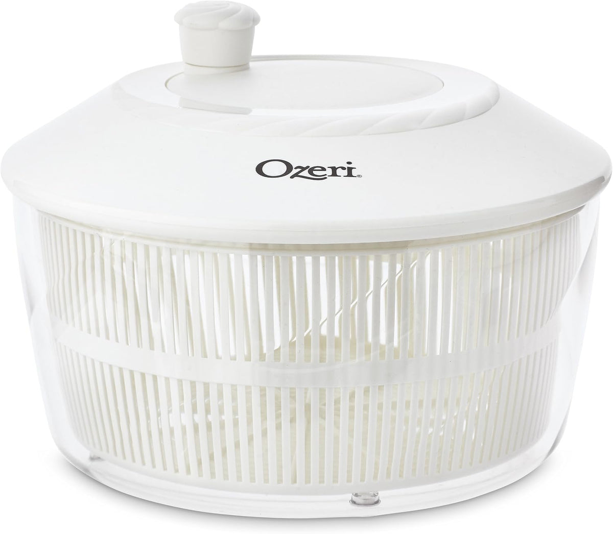 Fresca Italian‑Made Salad Spinner & Serving Bowl, BPA‑Free
