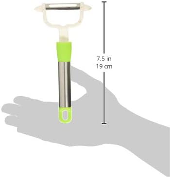 Julienne, Stainless Steel Ultra Sharp Vegetable Peeler, Green