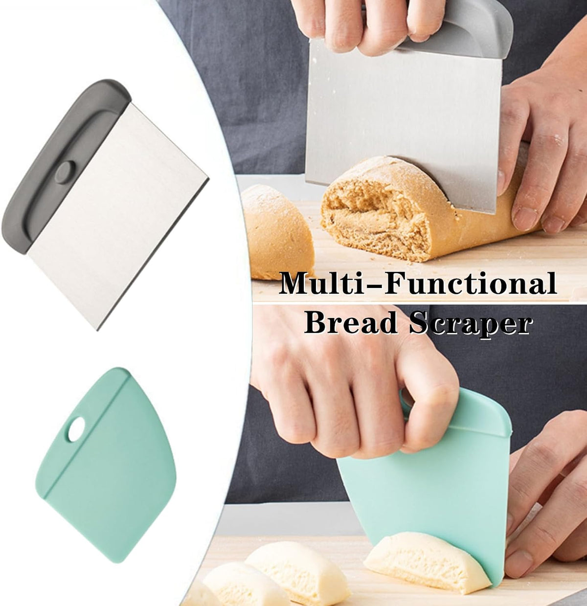 Bench Bread Scraper, 1 Set