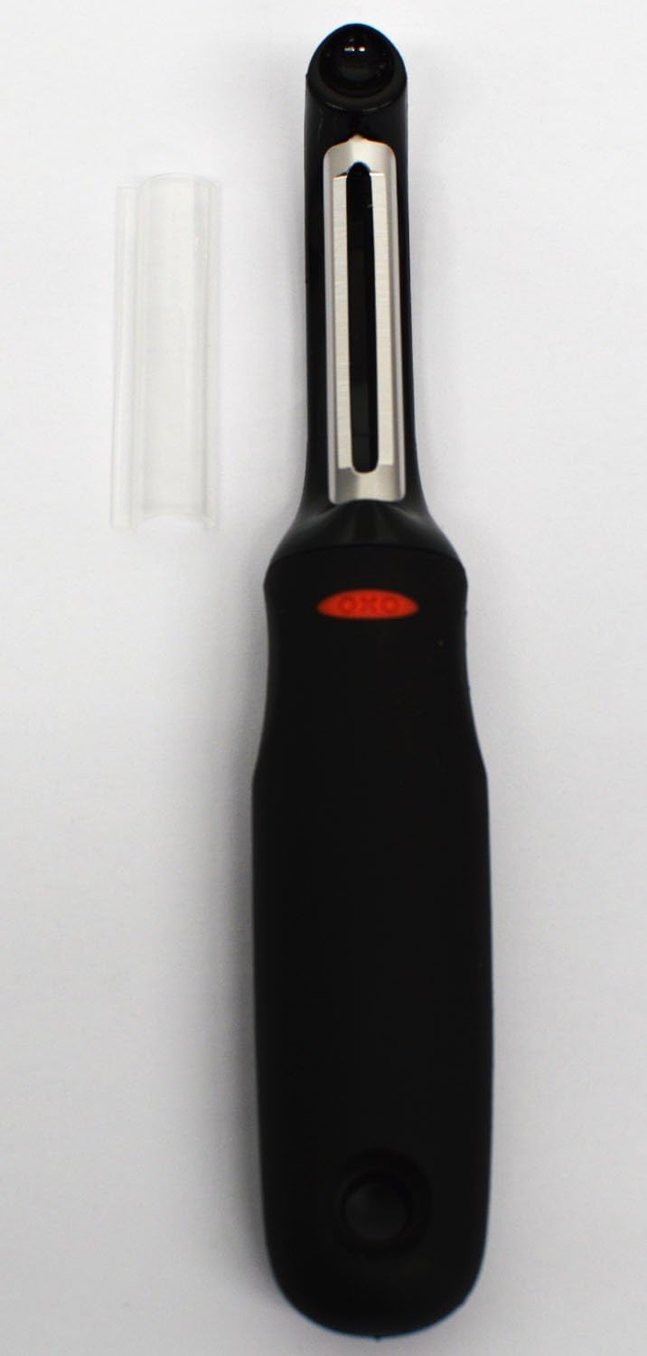 SoftWorks Swivel Peeler, 1-Pack, Black