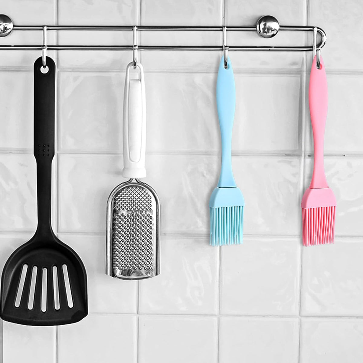 5 Pcs Silicone Basting Brush, Pastry Brushes Heat Resistant BPA Free
