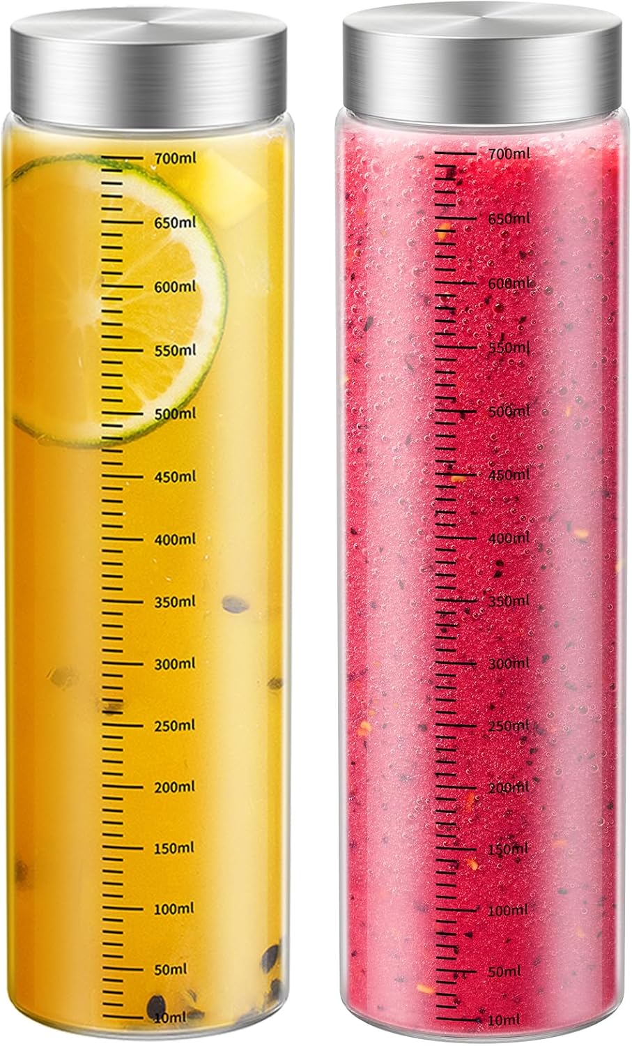 4 Oz Glass Jar with Lid, 2 Pack