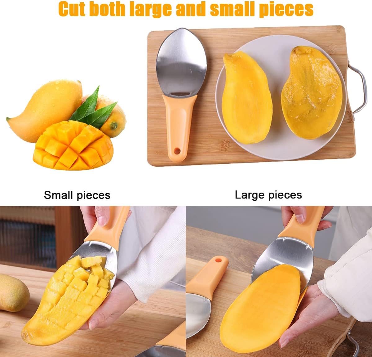 Mango Kiwi Slicer Cutter Peeler Corer Tool