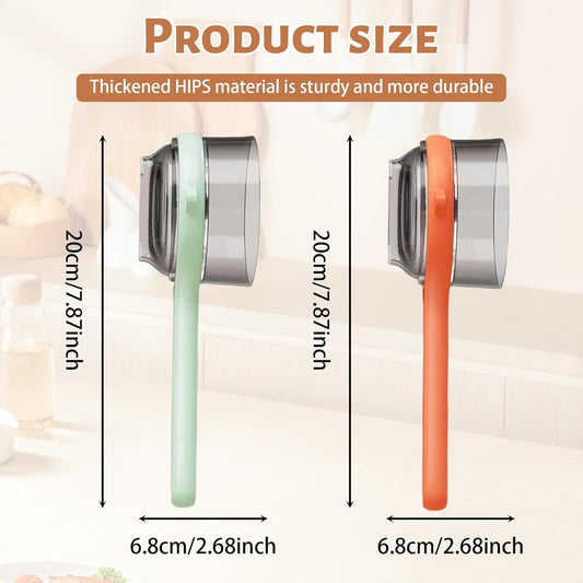 Peeler with Container - New with Box Storage Kitchen Special Fruitpeeler,Vegetable Peeler with Storage Box, Double-Sided Stainless Steel Multi-function Peeler for Home Kitchen (Orange)