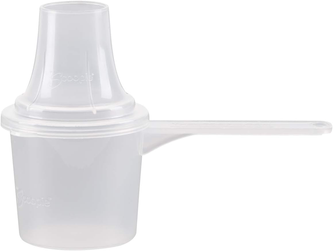 Measuring Scoop & Funnel - No Cap Open Spoon 1-Pack 15cc | Universal open design measuring spoon, Built-in funnel neck pour spout, Quick access cup for coffee powders and baking