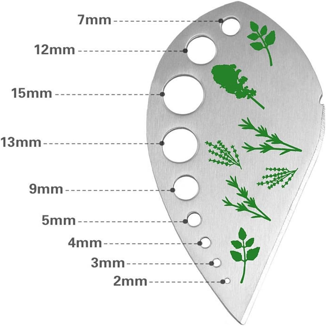 Pottery Herb Stripper Bowl,Small Handmade Herb Stripper Tool,Unique Ceramic Herb Stripper,with Different Hole Sizes for Separating Leaves and Stems,Suitable For Coriander, Rosemary, Etc (Beige)