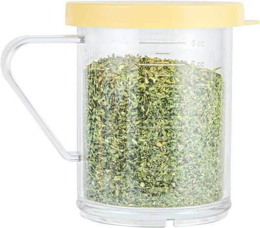 10 oz Clear Polycarbonate Dredge Spice Shaker