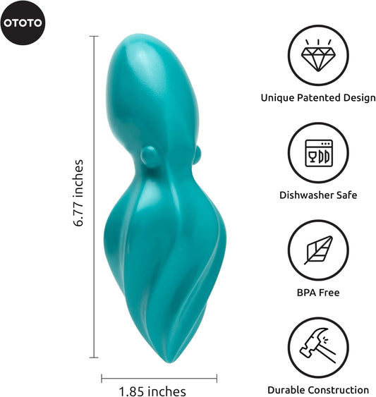 OCTO Lemon Juicer Hand - Easy to Hold Lemon Squeezer Manual for Lemon, Lime, Oranges - BPA Free, Dishwasher Safe Citrus Juicer Hand Press Manual - Fun Kitchen Gadgets & Tools